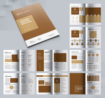 企業(yè)畫冊(cè)設(shè)計(jì)模板 提升市場(chǎng)營(yíng)銷策劃的視覺影響力